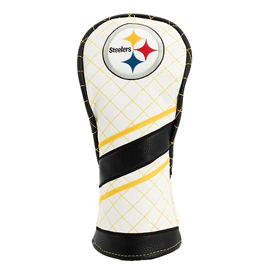 Pittsburgh Steelers Striped Quilted Fairway Headcover