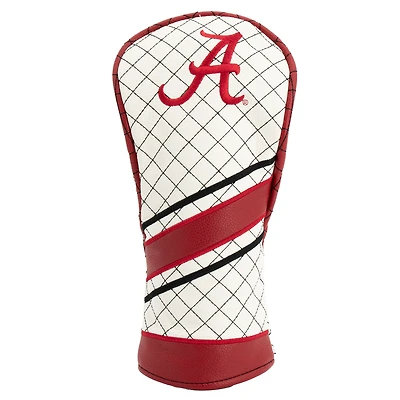 Alabama Crimson Tide Striped Quilted Fairway Headcover