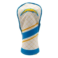 Los Angeles Chargers Striped Quilted Fairway Headcover