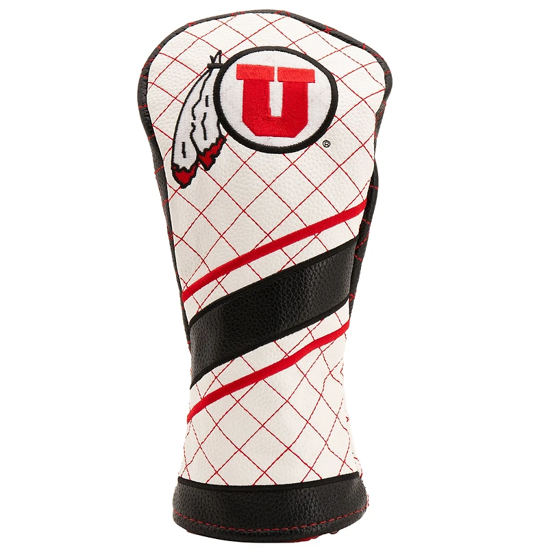 Utah Utes Striped Quilted Fairway Headcover