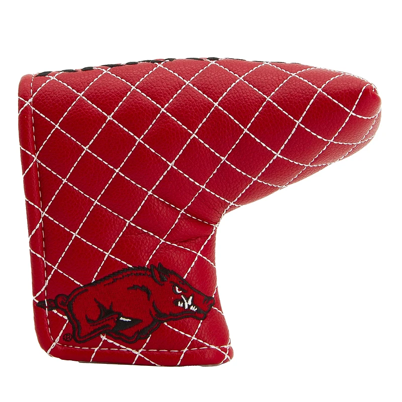 Arkansas Razorbacks Quilted Blade Putter Cover