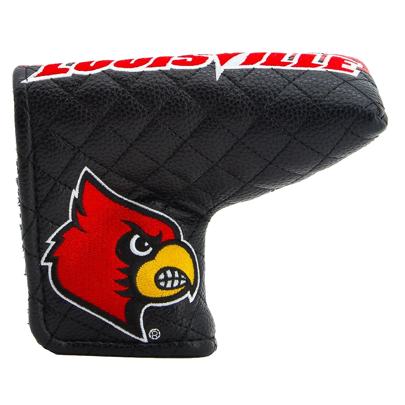 Louisville Cardinals Quilted Blade Putter Cover