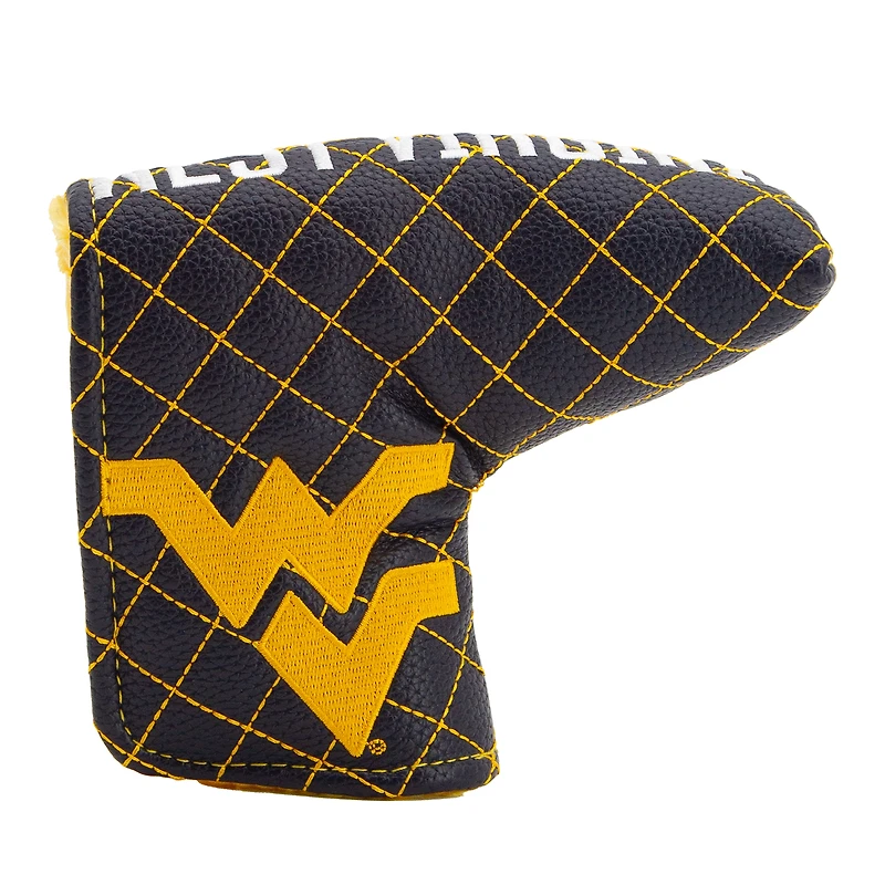 West Virginia Mountaineers Quilted Blade Putter Cover