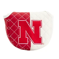 Nebraska Huskers Quilted Mallet Putter Cover