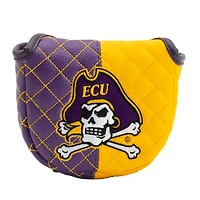 ECU Pirates Quilted Mallet Putter Cover