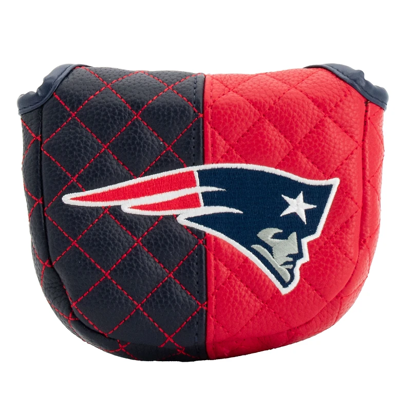 New England Patriots Quilted Mallet Putter Cover
