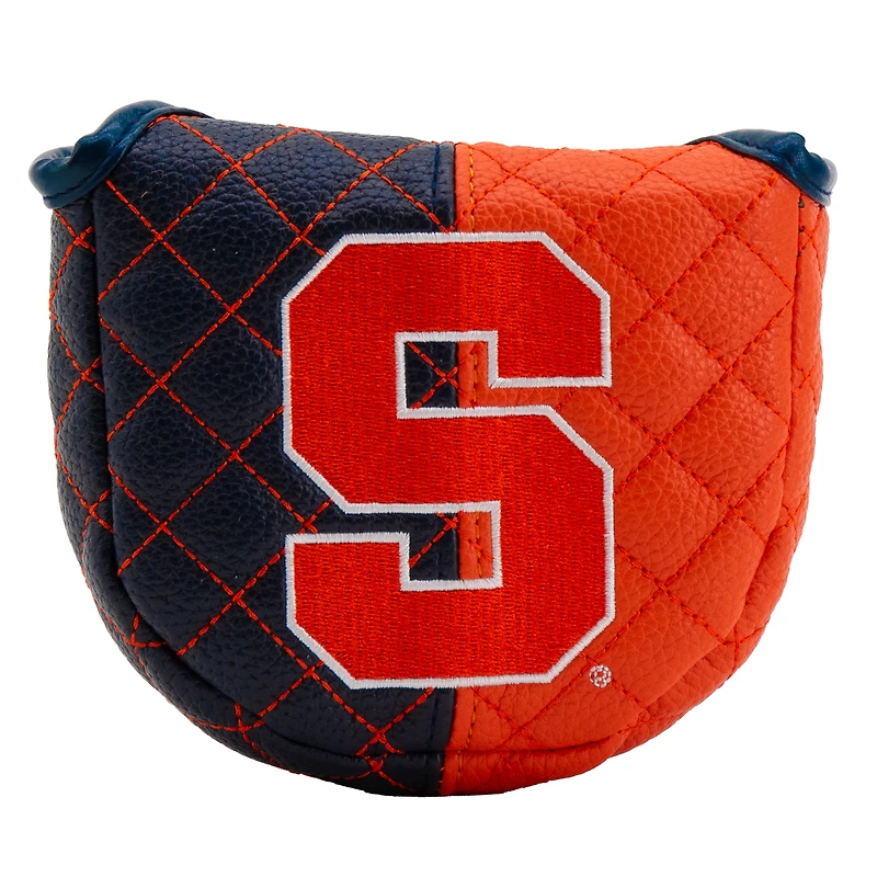 Syracuse Orange Quilted Mallet Putter Cover