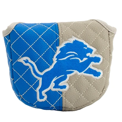 Detroit Lions Quilted Mallet Putter Cover