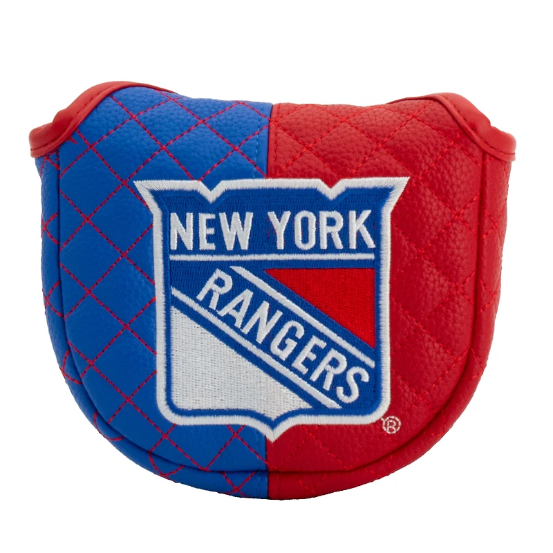 New York Rangers Quilted Mallet Putter Cover