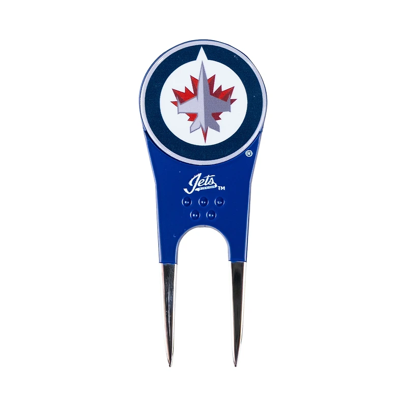 Winnipeg Jets Shaped Divot Tool