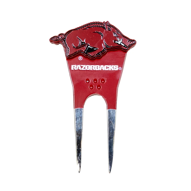 Arkansas Razorbacks Shaped Divot Tool