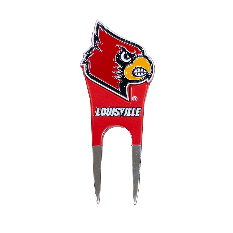 Louisville Cardinals Shaped Divot Tool
