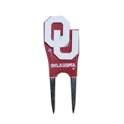 Oklahoma Sooners Shaped Divot Tool