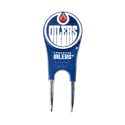 Edmonton Oilers Shaped Divot Tool