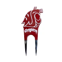 Washington State Cougars Shaped Divot Tool