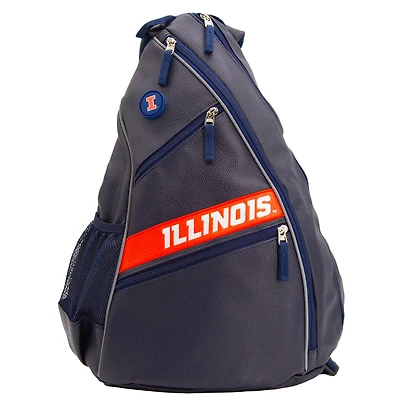 Illinois Fighting Illini Embroidered Team Pickleball Backpack
