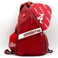 Alabama Crimson Tide Embroidered Team Pickleball Backpack
