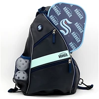 Seattle Kraken Embroidered Team Pickleball Backpack