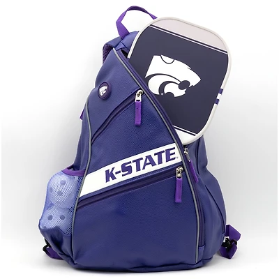 Kansas State Wildcats Embroidered Team Pickleball Backpack