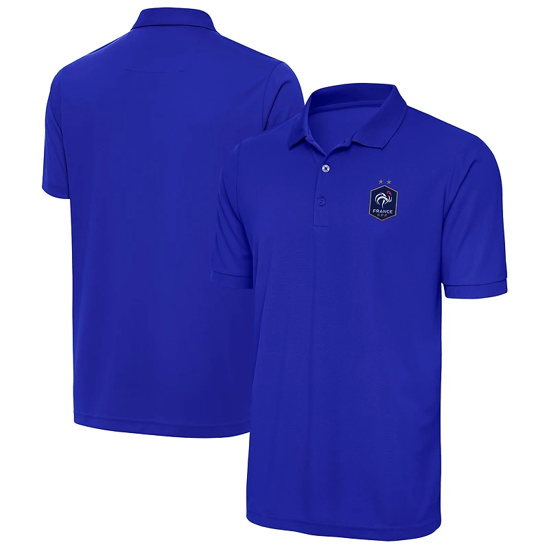 Men's Antigua  Royal France National Team Statement Polo
