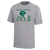 Youth Champion  Gray New York Jets Graphic T-Shirt