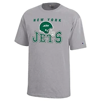 Youth Champion  Gray New York Jets Graphic T-Shirt