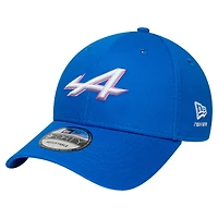 Unisex New Era Blue Alpine Essential 9FORTY Adjustable Hat