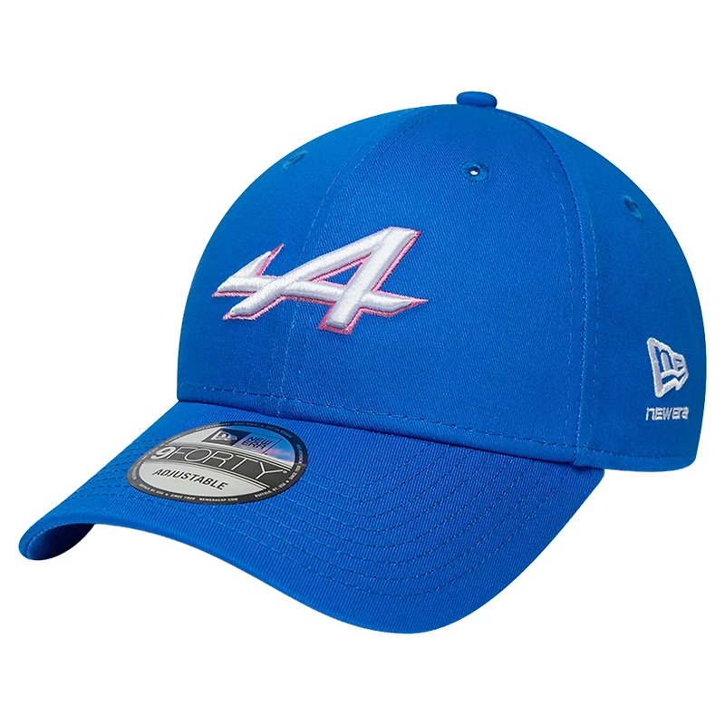 Unisex New Era Blue Alpine Essential 9FORTY Adjustable Hat