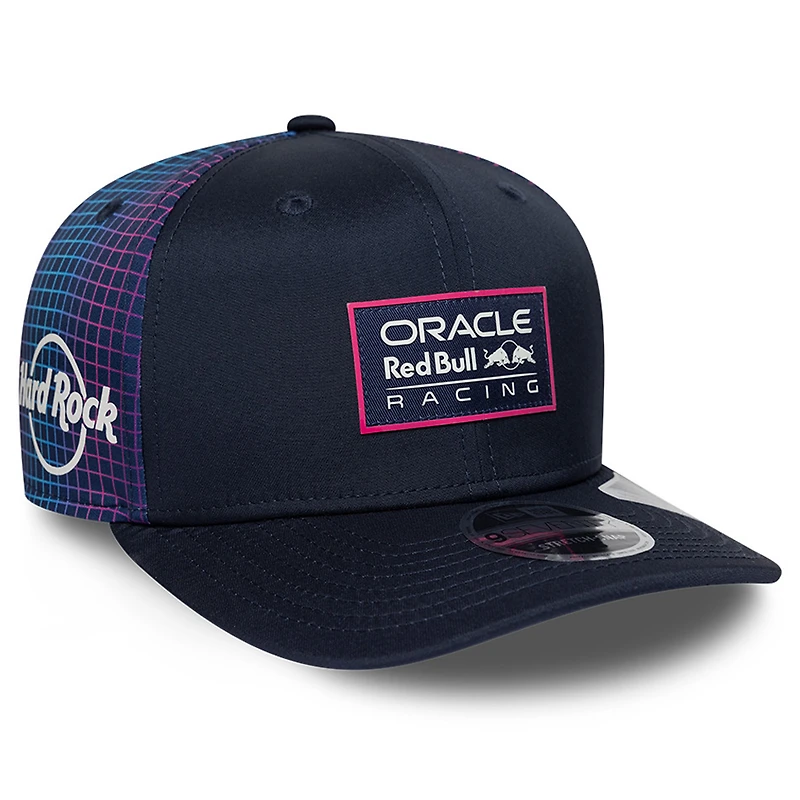 Unisex New Era Navy Red Bull Racing F1 Miami 9SEVENTY Adjustable Hat