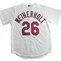 JJ Wetherholt St. Louis Cardinals Autographed White Nike Home Jersey