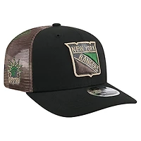 Men's New Era Black/Camo New York Rangers 9SEVENTY Adjustable Hat