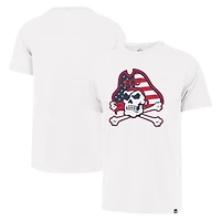 Men's '47 White ECU Pirates Stars & Stripes Franklin T-Shirt