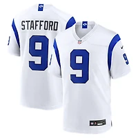 Men's Nike Matthew Stafford Los Angeles Rams Fearsome White Game Jersey