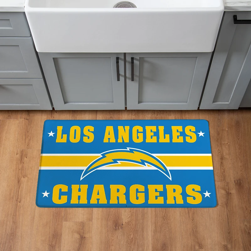 Los Angeles Chargers 18" x 30" Anti-Fatigue Comfort Indoor Mat