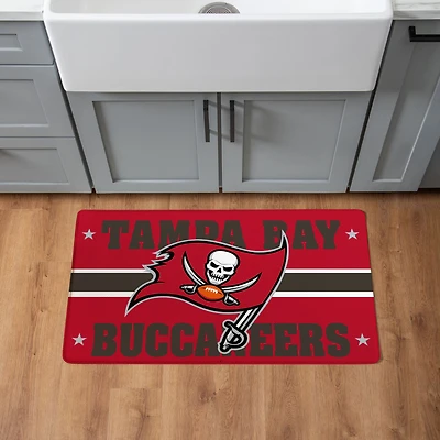 Tampa Bay Buccaneers 18" x 30" Anti-Fatigue Comfort Indoor Mat