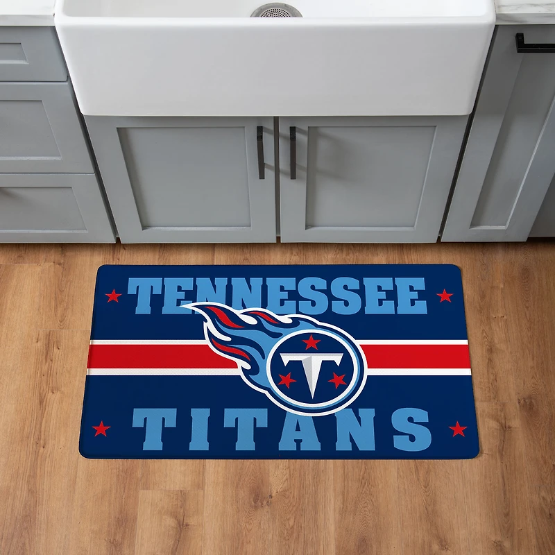 Tennessee Titans 18" x 30" Anti-Fatigue Comfort Indoor Mat