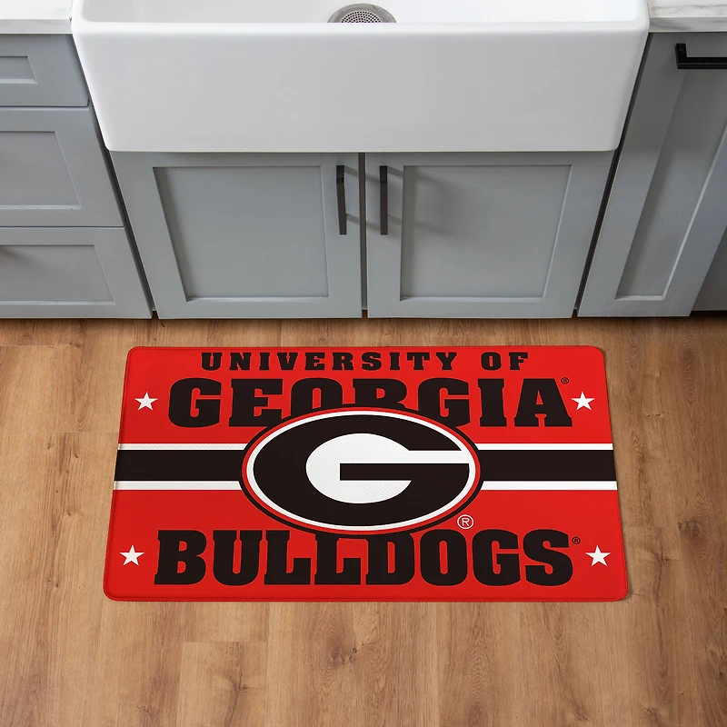 Georgia Bulldogs 18" x 30" Anti-Fatigue Comfort Indoor Mat