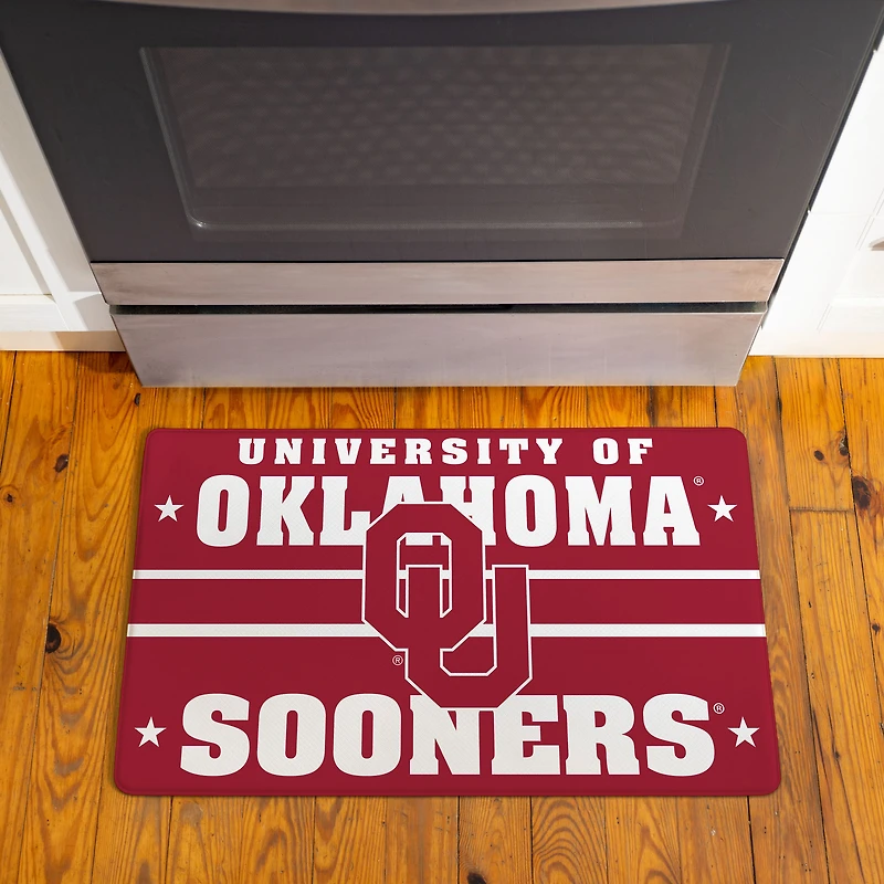 Oklahoma Sooners 18" x 30" Anti-Fatigue Comfort Indoor Mat