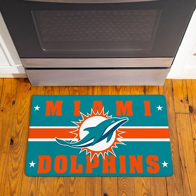 Miami Dolphins 18" x 30" Anti-Fatigue Comfort Indoor Mat