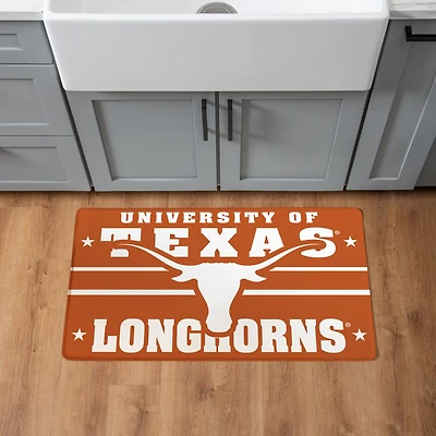 Texas Longhorns 18" x 30" Anti-Fatigue Comfort Indoor Mat