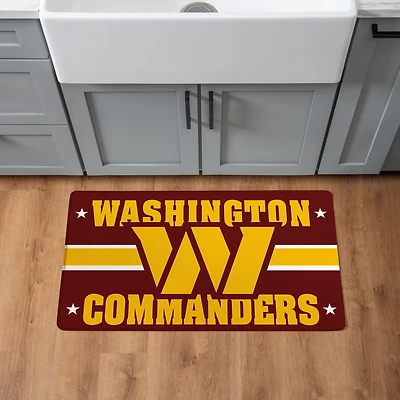 Washington Commanders 18" x 30" Anti-Fatigue Comfort Indoor Mat