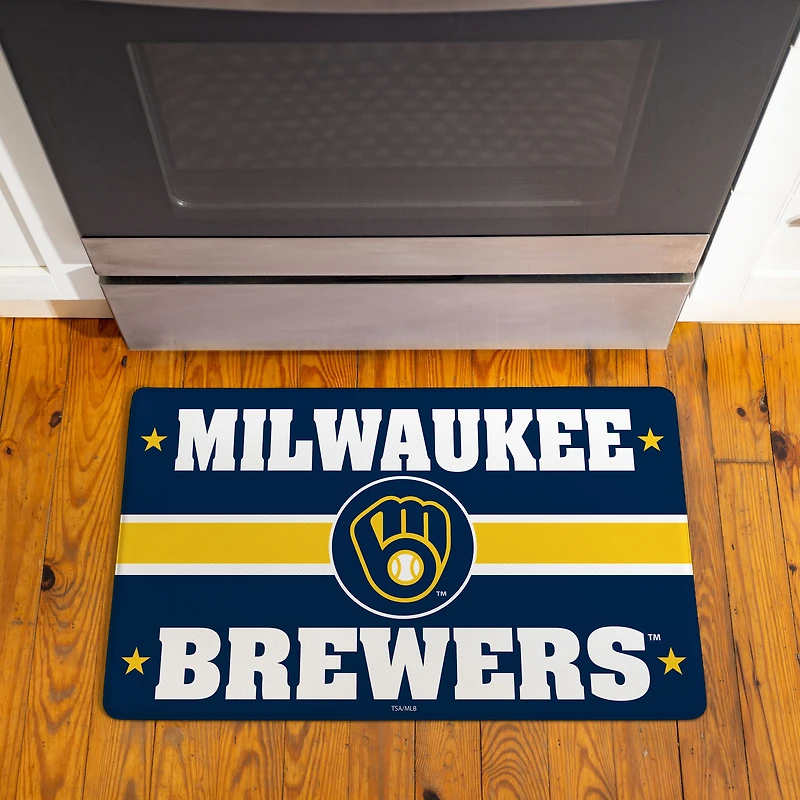 Milwaukee Brewers 18" x 30" Anti-Fatigue Comfort Indoor Mat