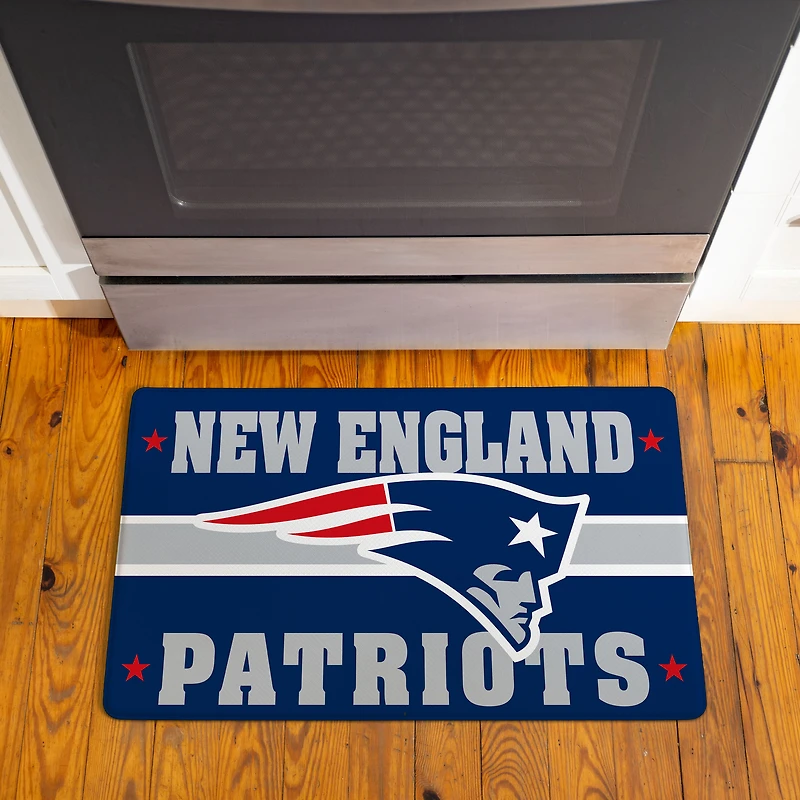 New England Patriots 18" x 30" Anti-Fatigue Comfort Indoor Mat