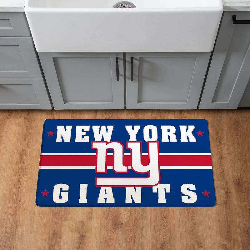 New York Giants 18" x 30" Anti-Fatigue Comfort Indoor Mat