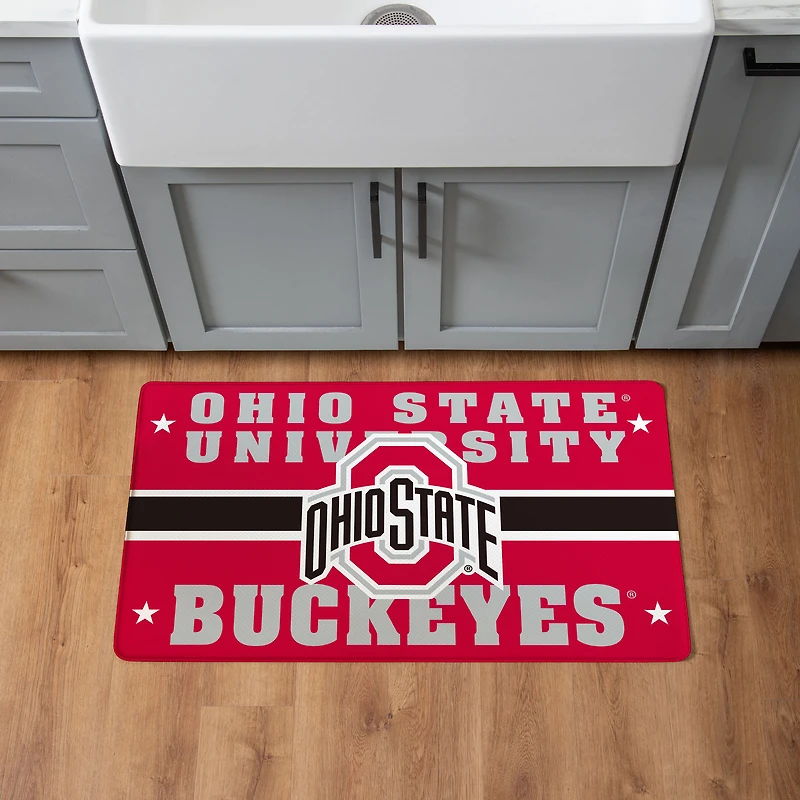 Ohio State Buckeyes 18" x 30" Anti-Fatigue Comfort Indoor Mat