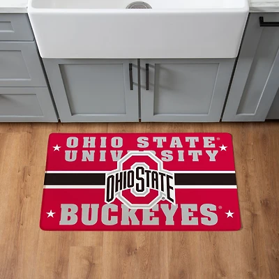 Ohio State Buckeyes 18" x 30" Anti-Fatigue Comfort Indoor Mat