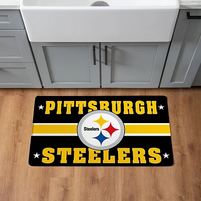 Pittsburgh Steelers 18" x 30" Anti-Fatigue Comfort Indoor Mat