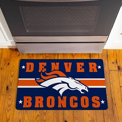 Denver Broncos 18" x 30" Anti-Fatigue Comfort Indoor Mat