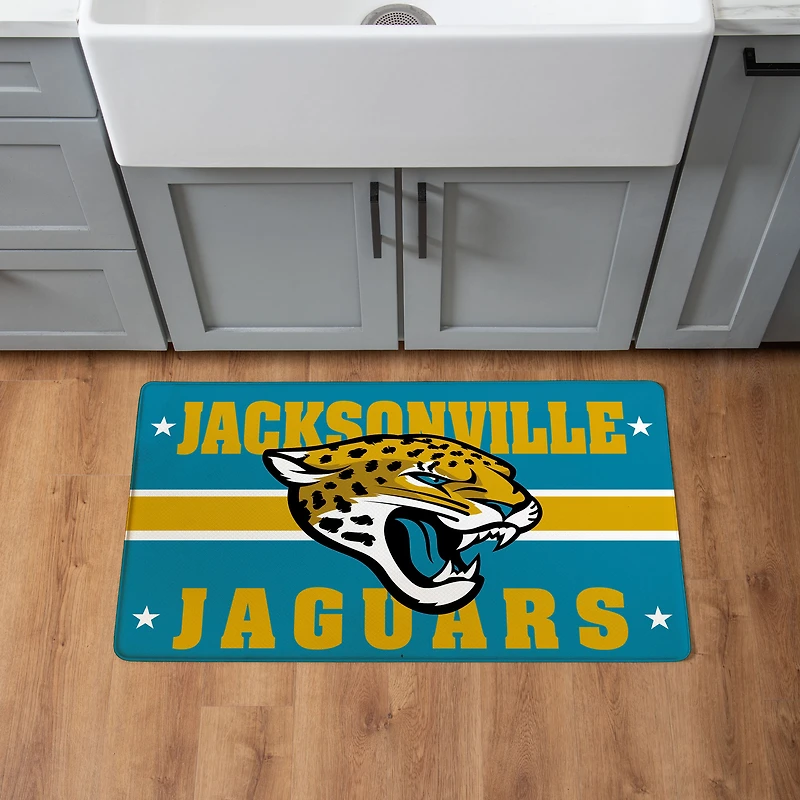 Jacksonville Jaguars 18" x 30" Anti-Fatigue Comfort Indoor Mat