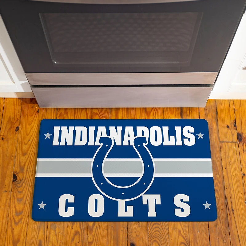 Indianapolis Colts 18" x 30" Anti-Fatigue Comfort Indoor Mat